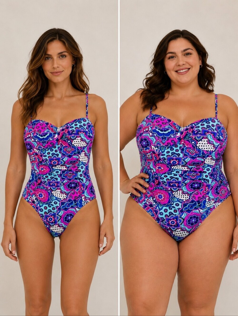 Love Your Assets by Sara Blakely Spanx One Piece Swimsuit Women's Medium M EUC